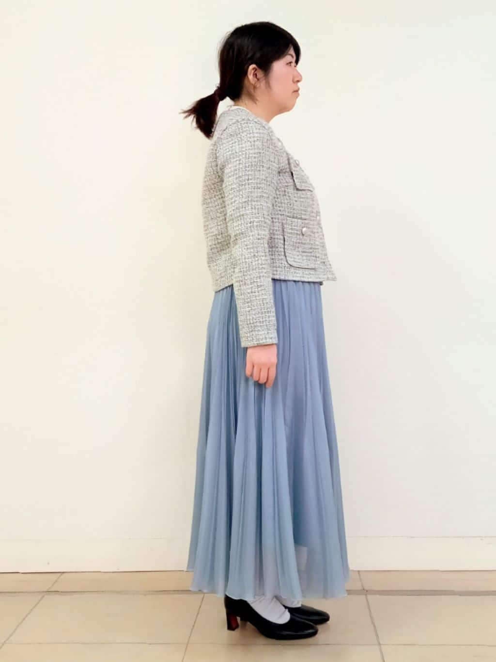 emiさんの「DRESSTERIOR｜◆【ウォッシャブル】コットンフルニードルニット」を使ったコーディネート