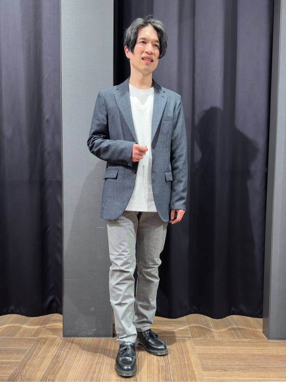 tomoyaさんの「THE SHOP TK｜【セットアップ可／洗濯機OK】AVANT AIR メッシュジャケット」を使ったコーディネート