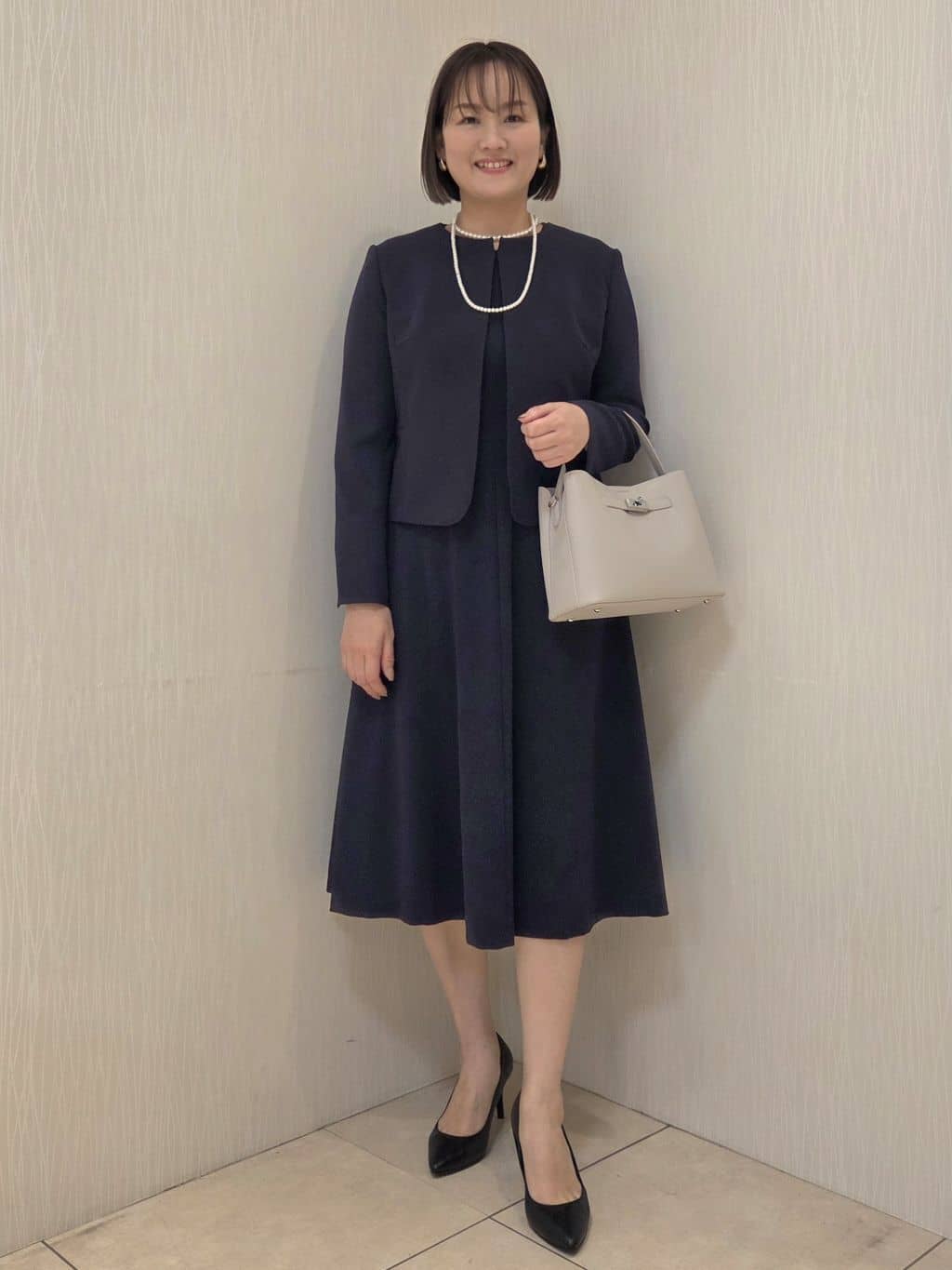 naokoさんの「UNTITLED｜【仕事着/スーツ】ファンシーツイード ジャケット」を使ったコーディネート