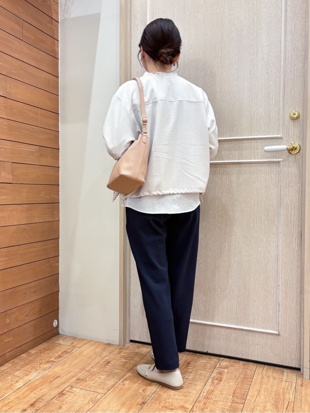 なみさんの「SHOO･LA･RUE｜【洗える】ニットローファー」を使ったコーディネート