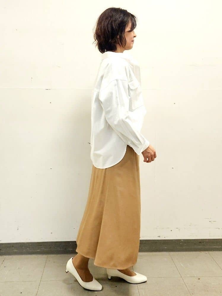 mayumayuさんの「Reflect｜【羽織にも◎】ダンガリーシャツ」を使ったコーディネート