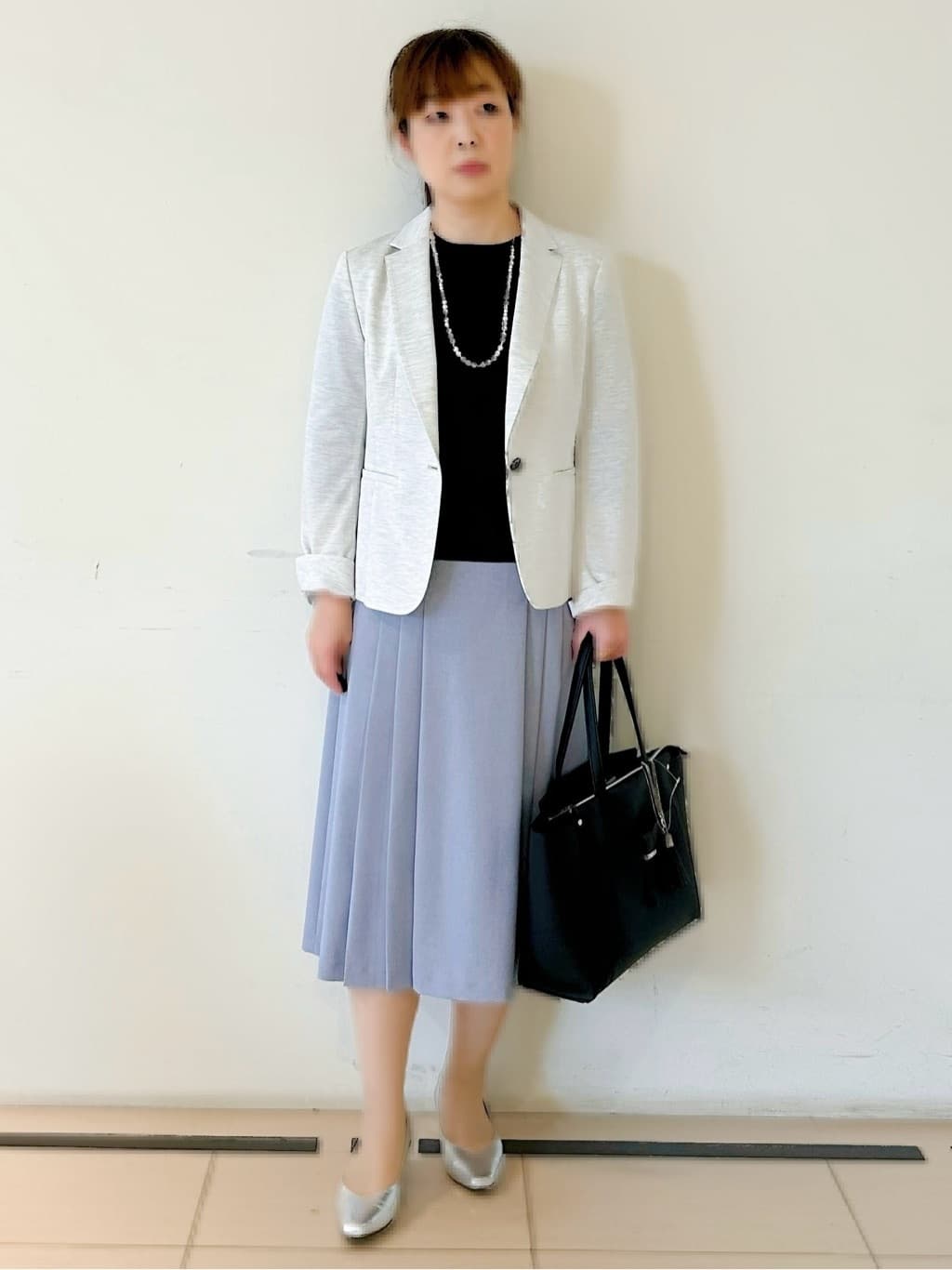 ひーさんの「Reflect｜【SS-4Lサイズ／UVカット／接触冷感】匠ジャケット／ベーシックテーラード」を使ったコーディネート