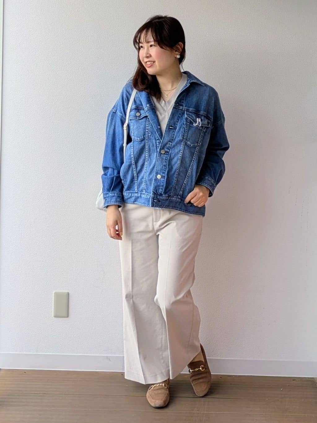 なみきさんの「UNTITLED｜【Healthy DENIM】別注Bran／デニムジャケット」を使ったコーディネート