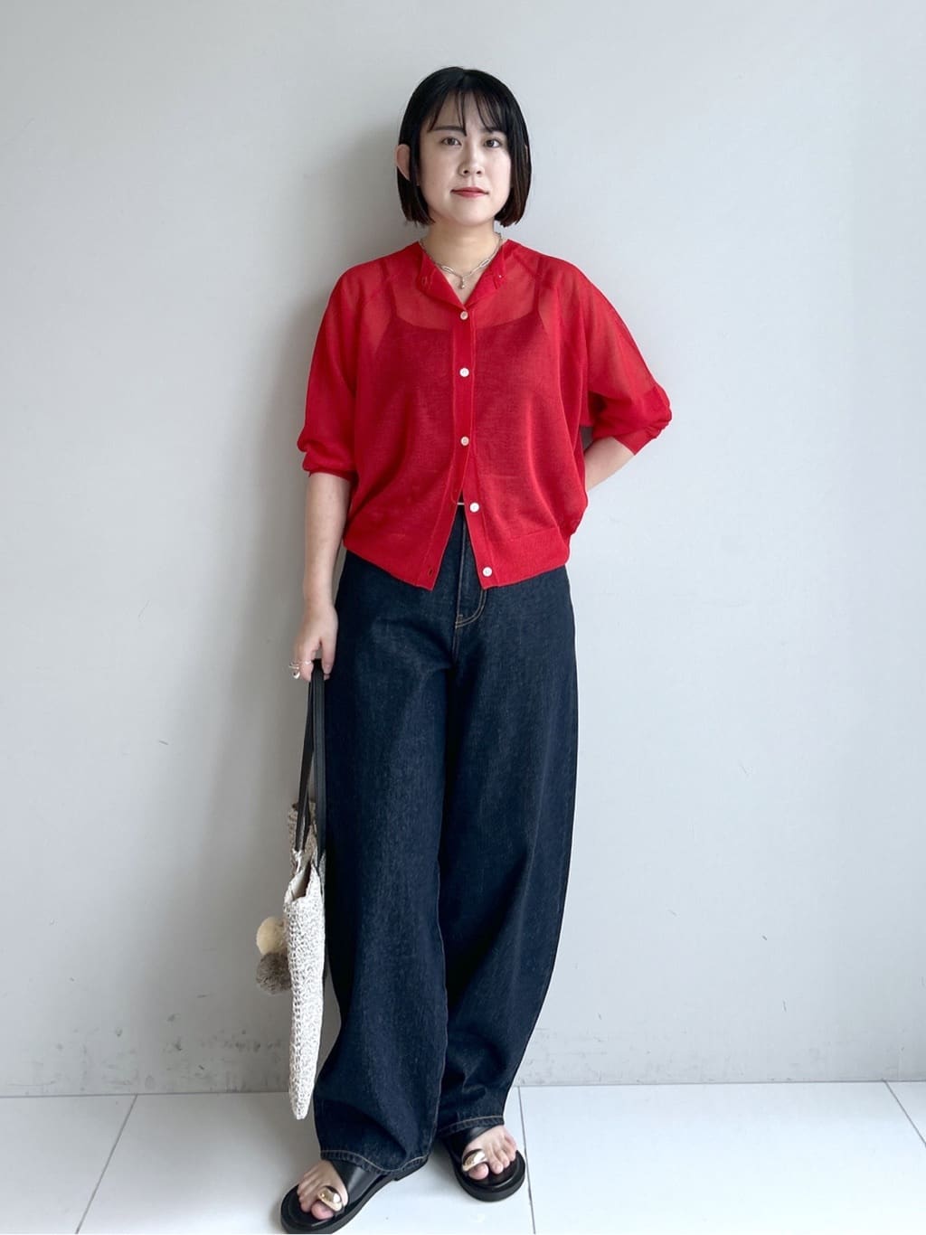 Hirokaさんの「Dessin｜お守りカーディガン -ウォッシャブル-」を使ったコーディネート