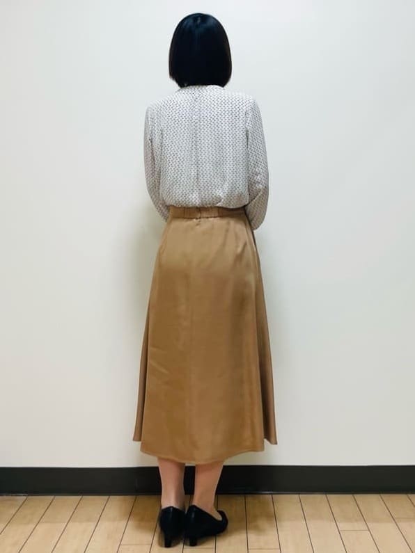 Riiさんの「Reflect｜【UVカット／接触冷感】フロントフリルシフォンブラウス」を使ったコーディネート