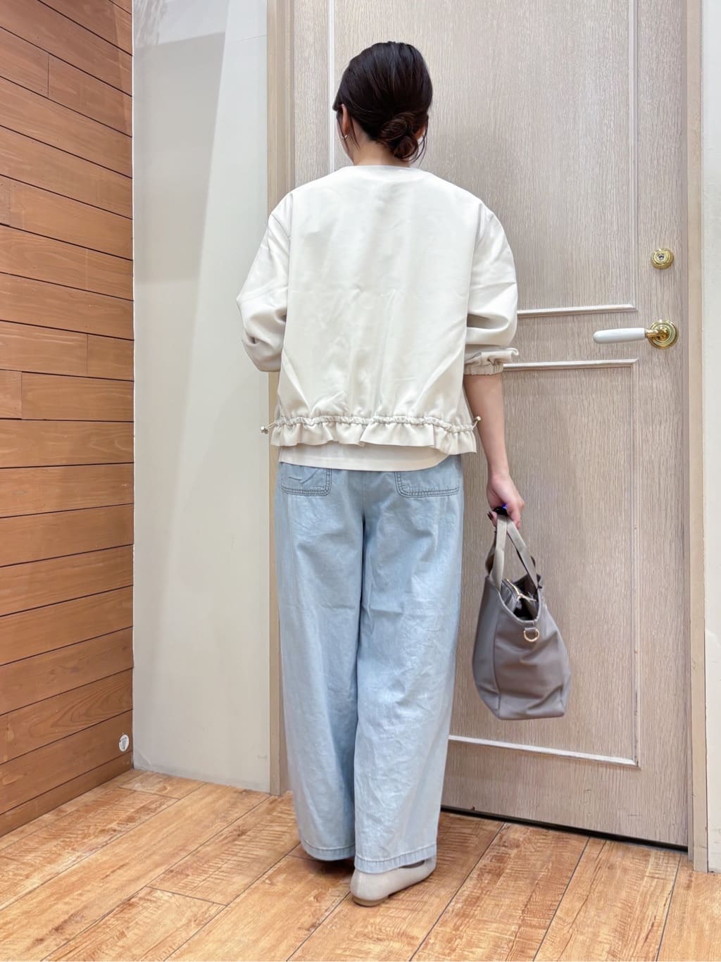 なみさんの「SHOO･LA･RUE｜【綿100％/S-LL/プチプラ】選べる3柄 プリントアソートTシャツ」を使ったコーディネート
