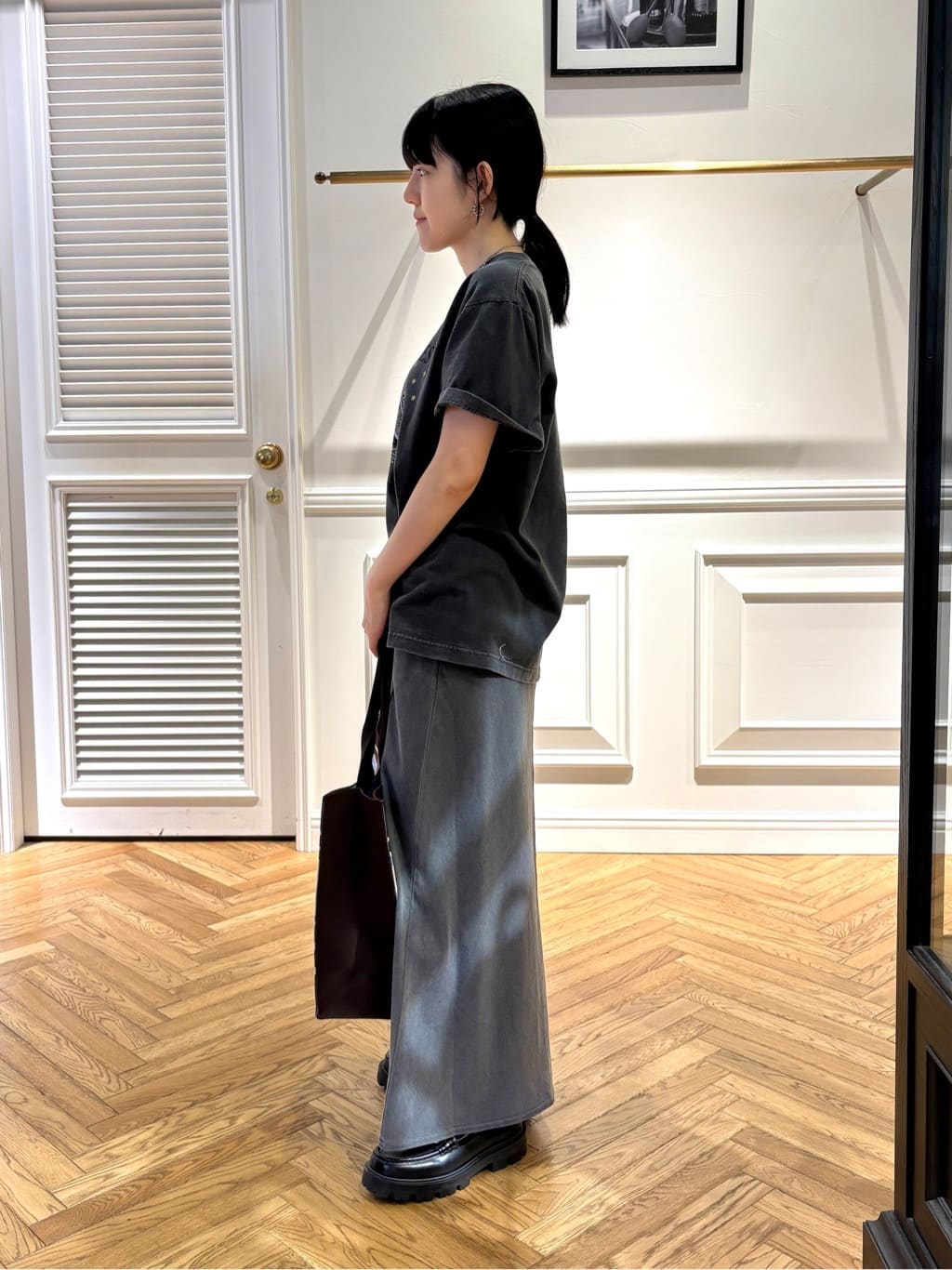cocoさんの「DRESSTERIOR｜ARTESANOS（アルテサノス）【別注】金具付きローファー」を使ったコーディネート