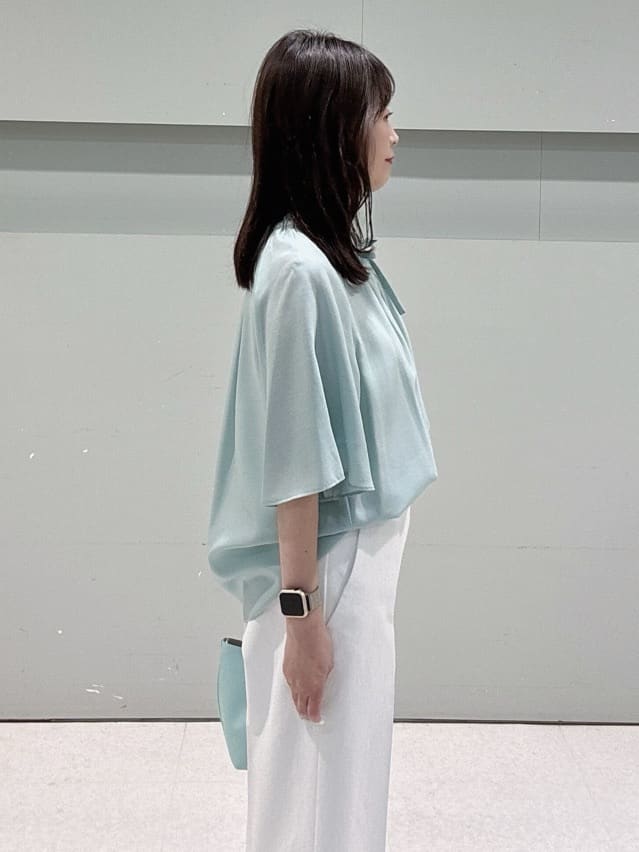 makiさんの「UNTITLED｜◆【9色展開/アンサンブル可】コットンクルーネックカーディガン」を使ったコーディネート