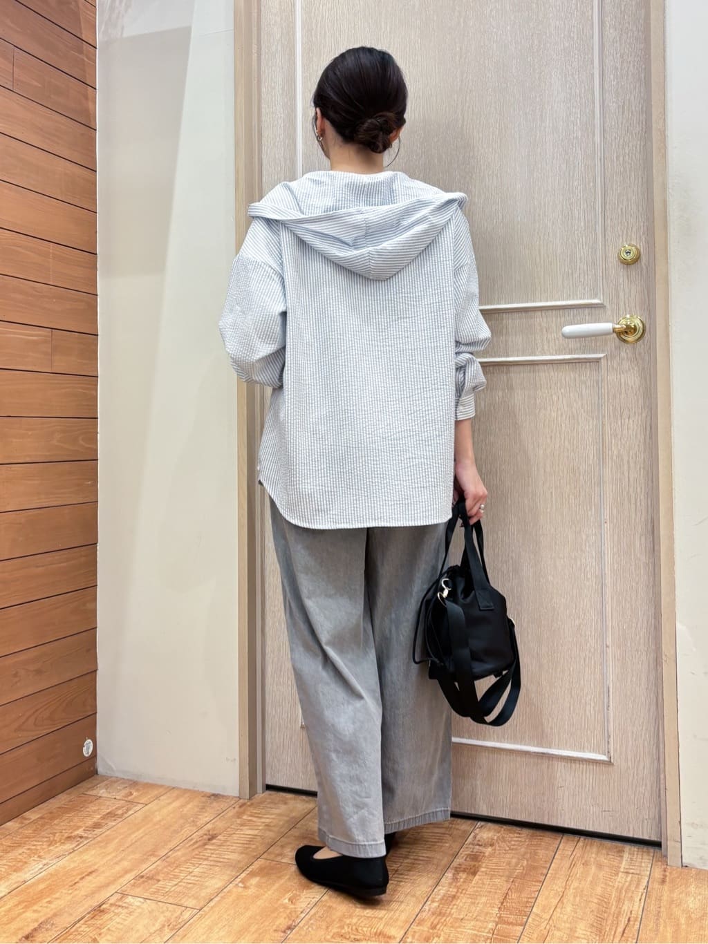 なみさんの「SHOO･LA･RUE｜【綿100％/S-LL/プチプラ】選べる3柄 プリントアソートTシャツ」を使ったコーディネート
