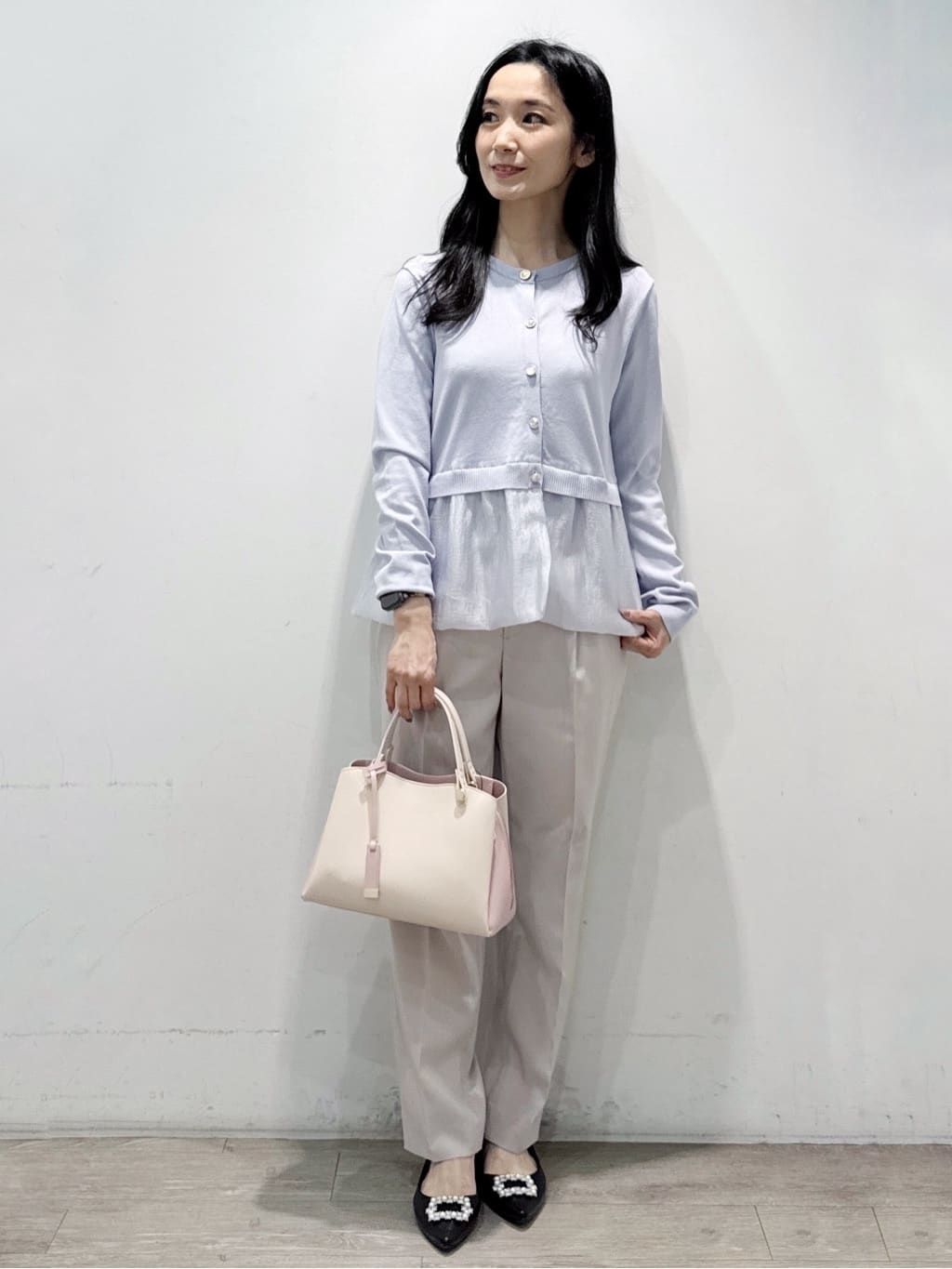 yuicciさんの「OPAQUE.CLIP｜撥水トレンチコート【洗濯機OK／花粉対応】《XS～3L》」を使ったコーディネート