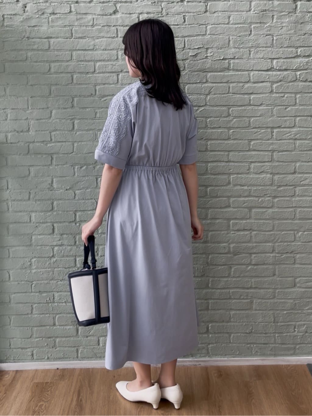 yukariさんの「Reflect｜【UVカット／接触冷感】ドルマン袖ジャージワンピース」を使ったコーディネート
