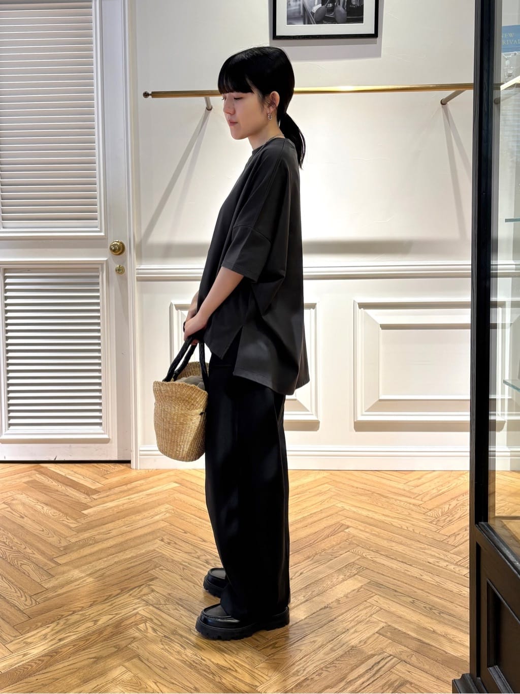 cocoさんの「DRESSTERIOR｜【接触冷感/ウォッシャブル/otonaMUSE5月号掲載】カービーカーゴパンツ」を使ったコーディネート