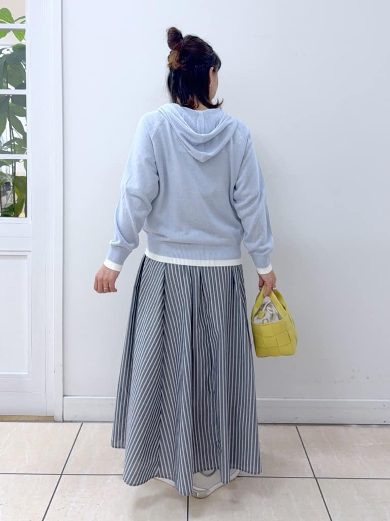 Osawaさんの「Dessin｜【洗える】リネン混フーデッドパーカー」を使ったコーディネート