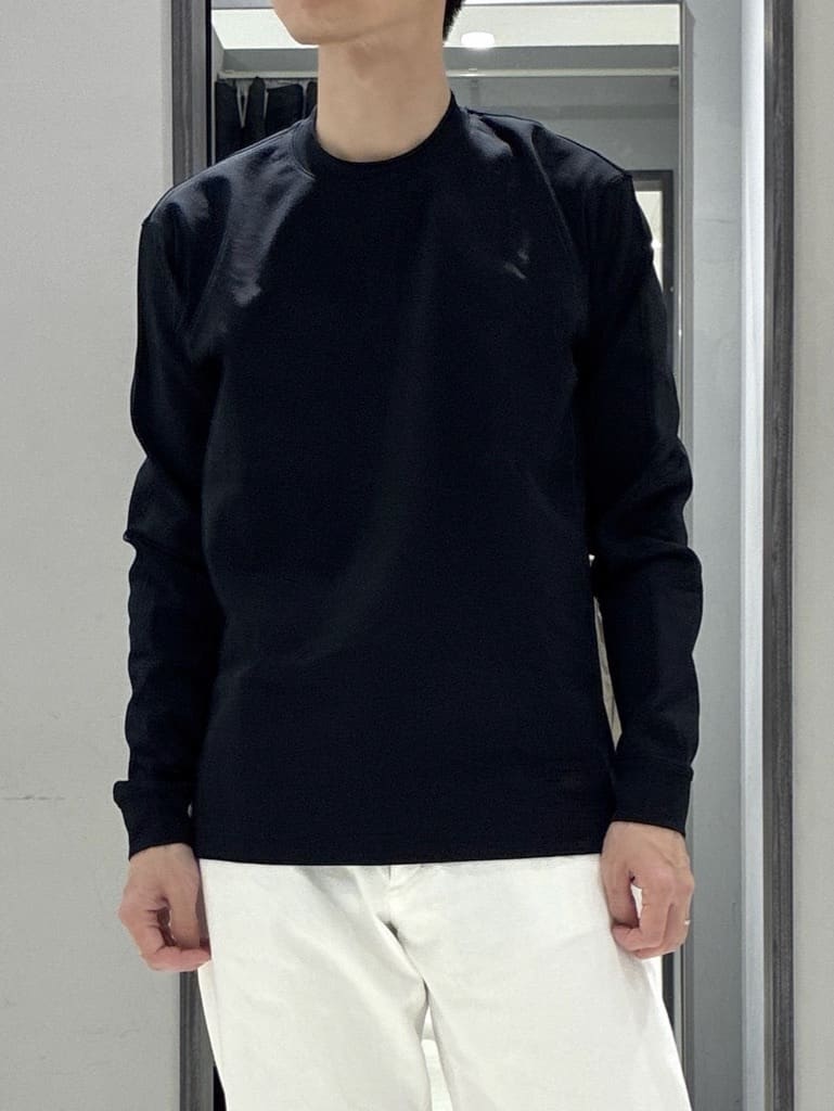 わいずみさんの「TAKEO KIKUCHI｜リネンライクカルゼ リブブルゾン」を使ったコーディネート