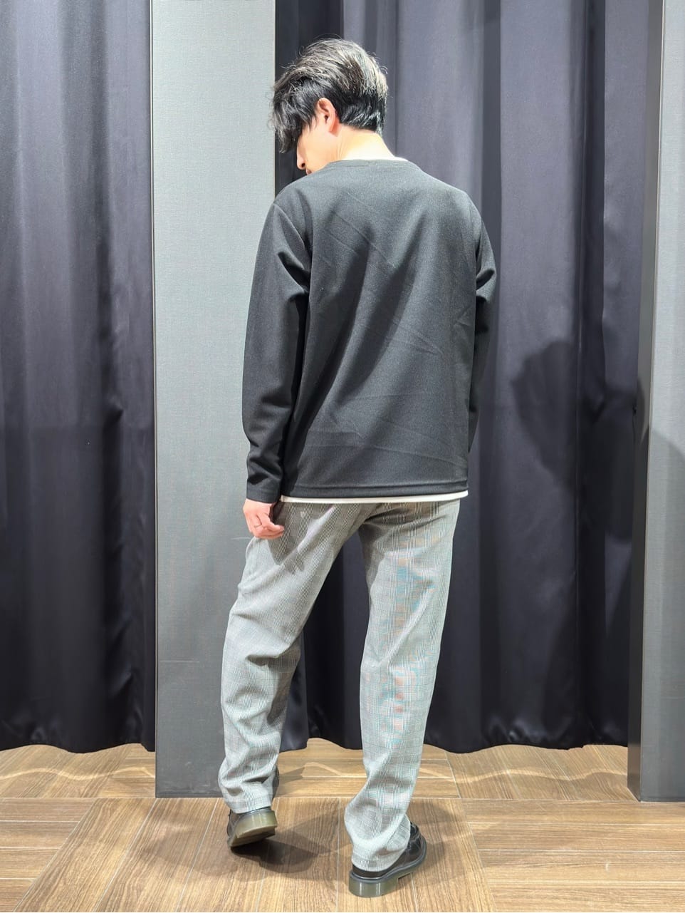 tomoyaさんの「THE SHOP TK｜【とにかく伸びて、しっかり戻る】ハイパーストレッチ イージーパンツ　洗濯機OK」を使ったコーディネート