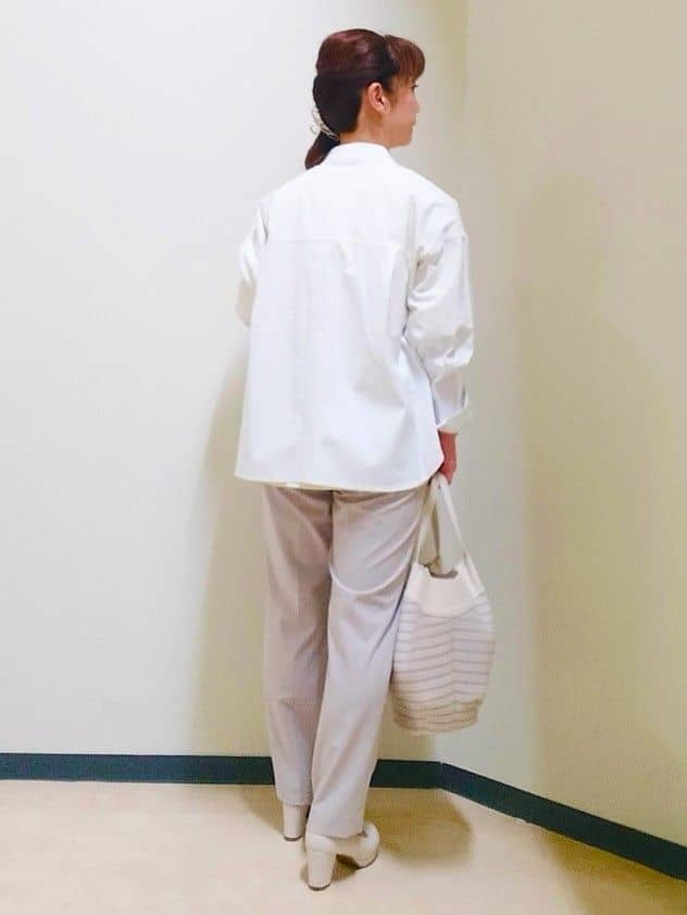 花さんの「Reflect｜【羽織にも◎】ダンガリーシャツ」を使ったコーディネート