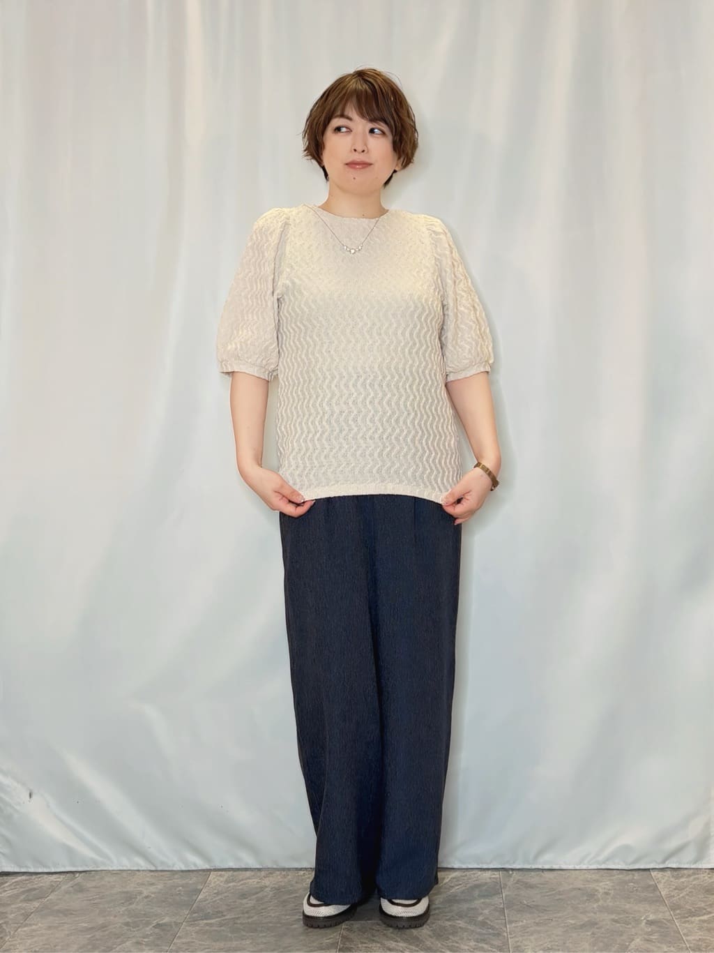 たみさんの「SHOO･LA･RUE｜メッシュローファー」を使ったコーディネート