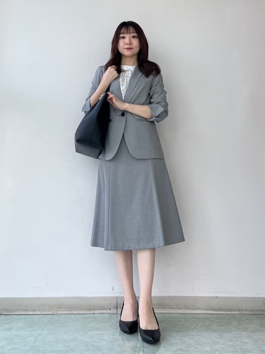 KAHOさんの「UNTITLED｜【UV/接触冷感/スーツ】ジャージテーラードジャケット」を使ったコーディネート