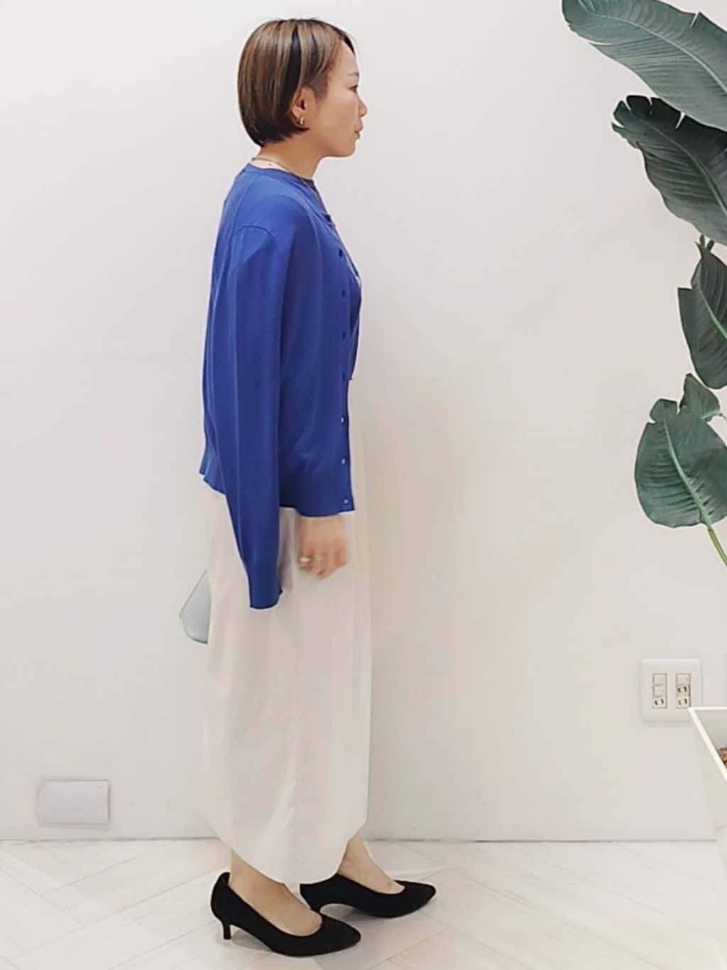s u g iさんの「UNTITLED｜【アンサンブル可/洗える】ウォームスパン カーディガン」を使ったコーディネート