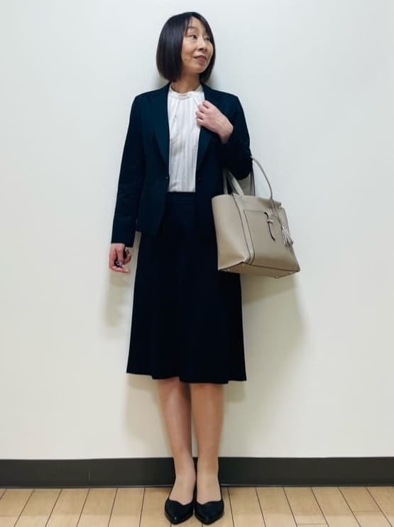 Riiさんの「Reflect｜【SS-4Lサイズ／UVカット／接触冷感】匠ジャケット／ベーシックテーラード」を使ったコーディネート