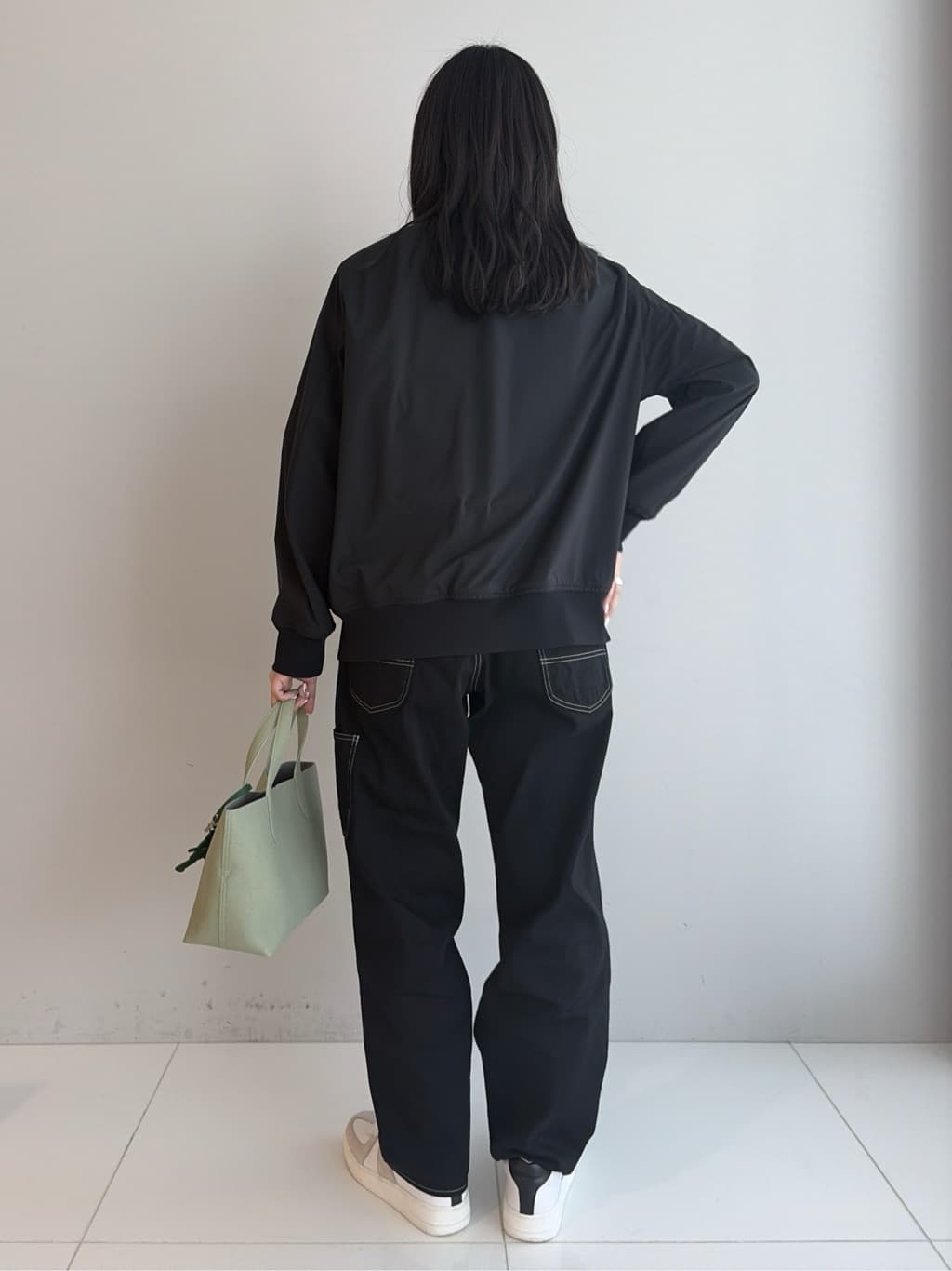 Akutagawaさんの「TAKEO KIKUCHI｜【BOWLER HAT LABEL】撥水 MA－1ブルゾン」を使ったコーディネート