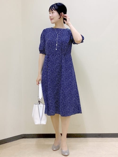  beni_gingerさんの「Reflect｜シフォンスリーブワンピース」を使ったコーディネート