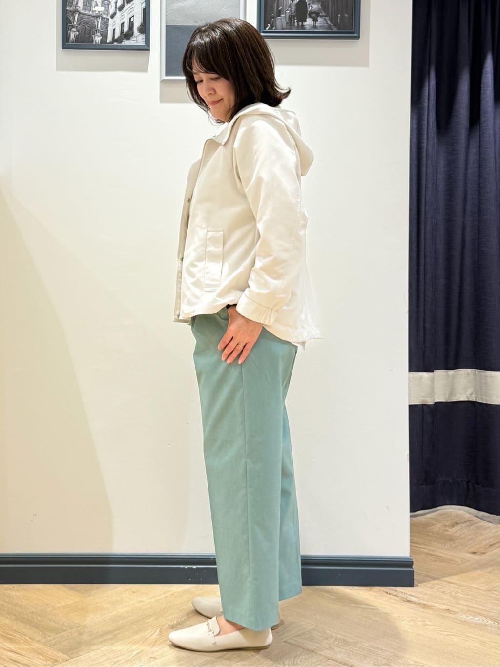 Lilyさんの「grove｜お仕事も普段も。今どきワークシャツブラウス」を使ったコーディネート