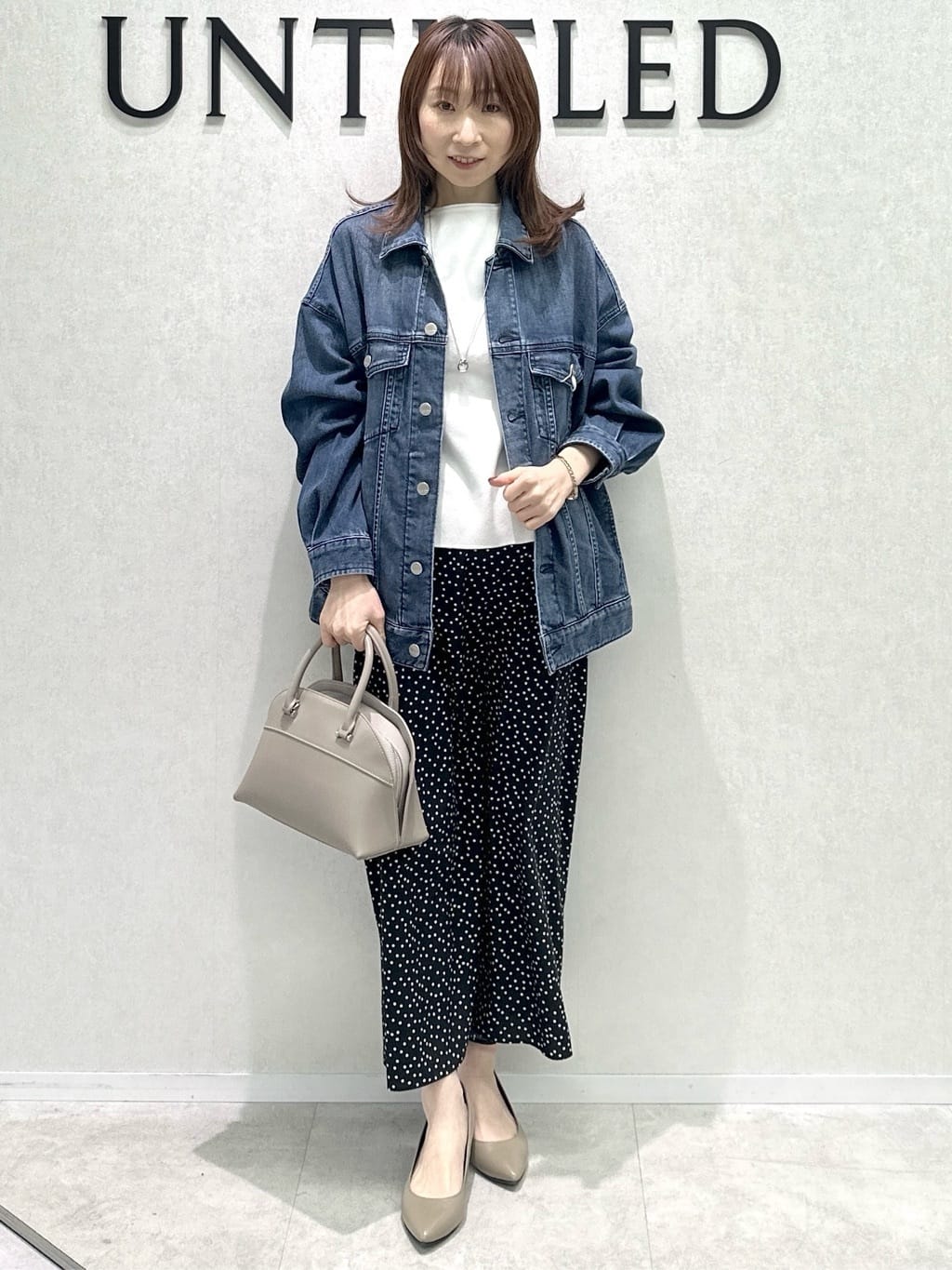 Miwaさんの「UNTITLED｜【Healthy DENIM】別注Bran／デニムジャケット」を使ったコーディネート