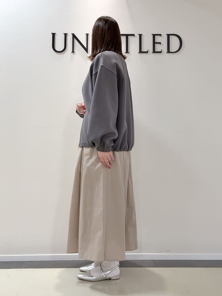 YUIさんの「UNTITLED｜◆【春アウター/ゆったり】ダンボールジップブルゾン」を使ったコーディネート