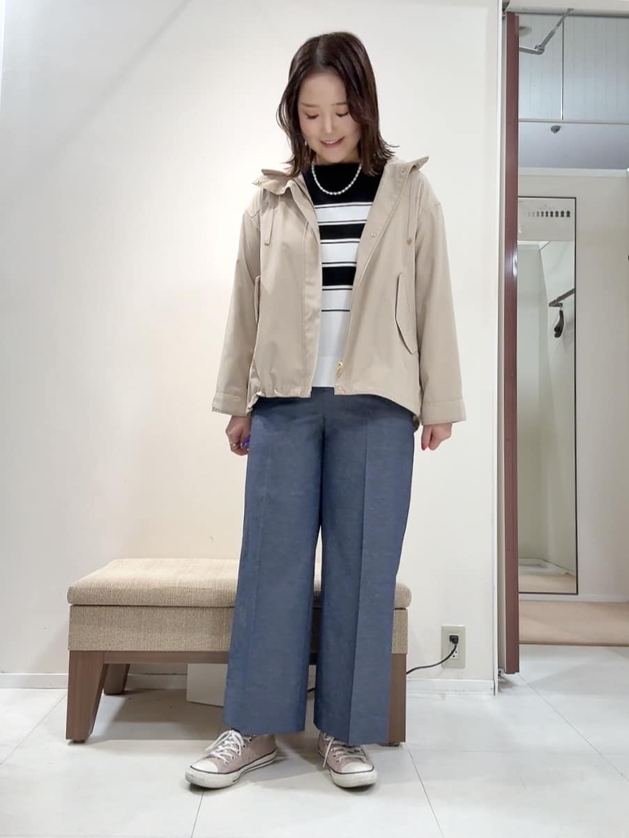 YUIさんの「UNTITLED｜【洗える/はっ水】リラクシーマウンテンパーカー」を使ったコーディネート