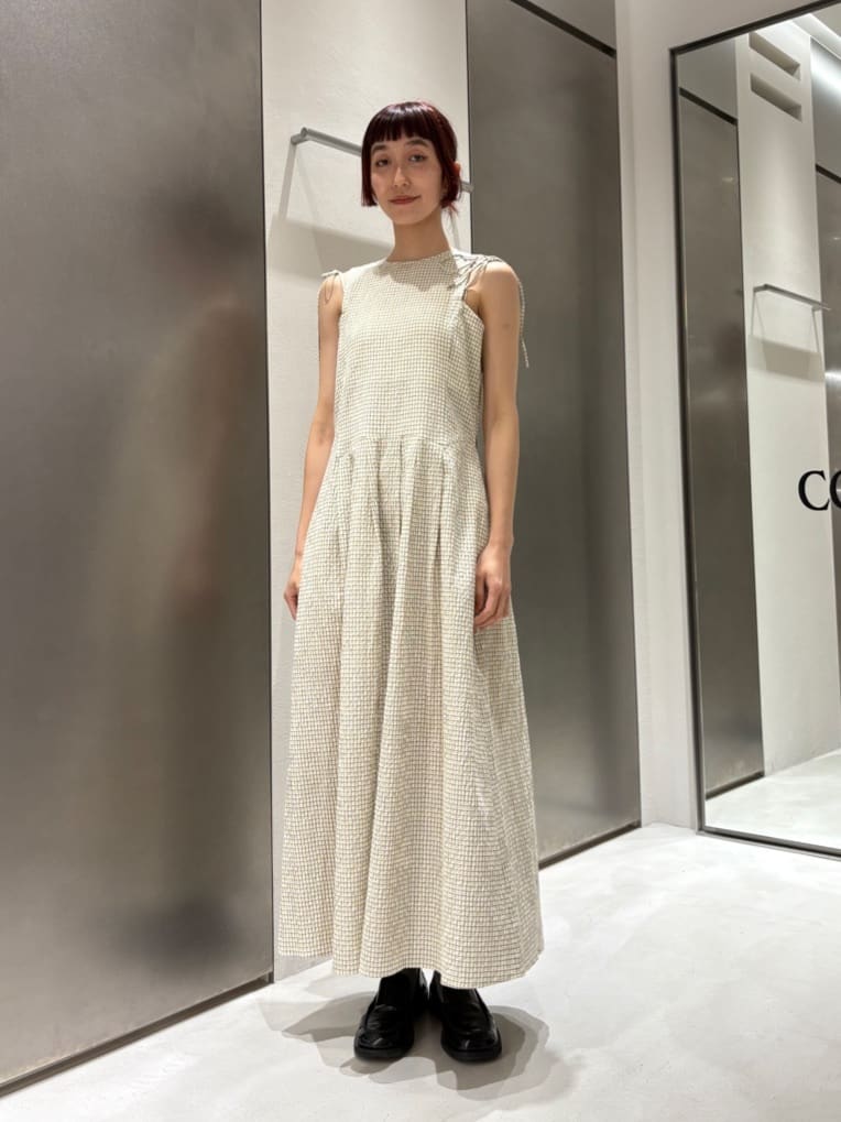 Rielさんの「CODE A｜shoulder ribbon dress」を使ったコーディネート