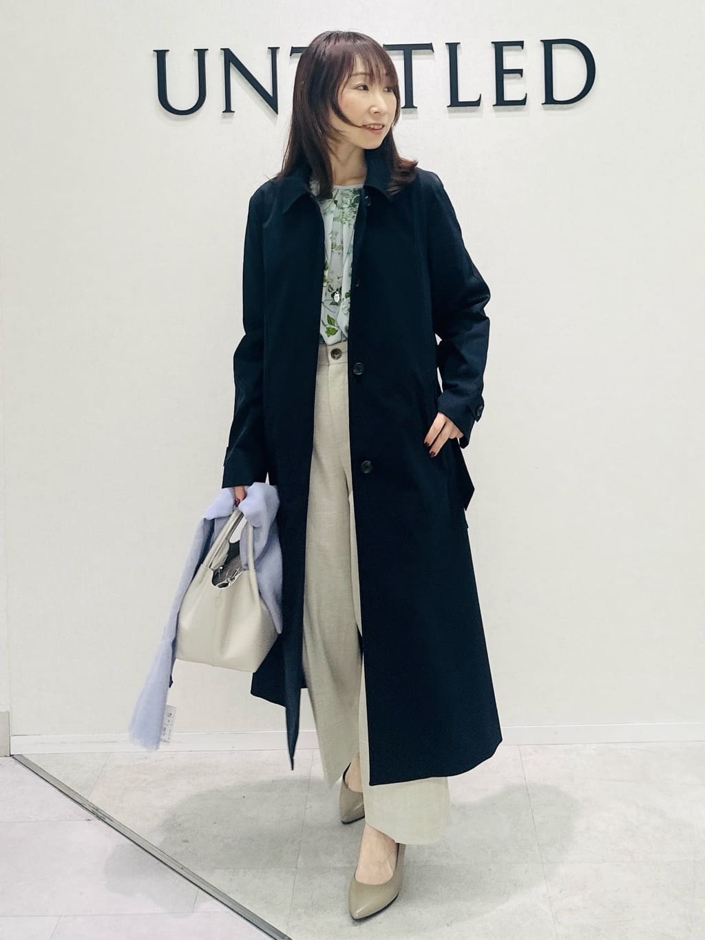 Miwaさんの「UNTITLED｜◆【はっ水/洗える】タスランステンカラーコート」を使ったコーディネート
