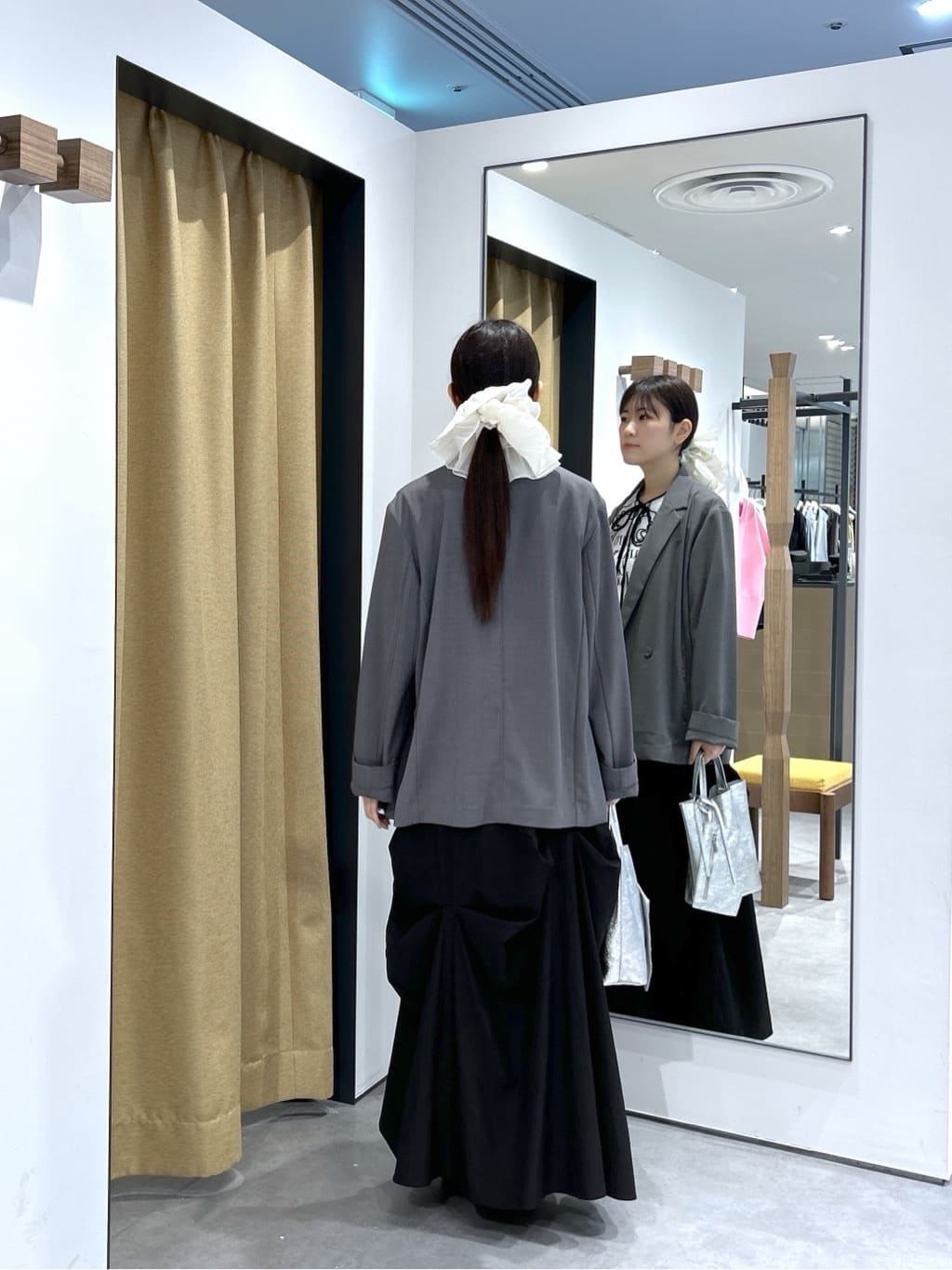 Renoさんの「INDIVI｜Comfy SET UP｜ダブルブレストイージージャケット【セットアップ対応／通勤／カセット服／接触」を使ったコーディネート