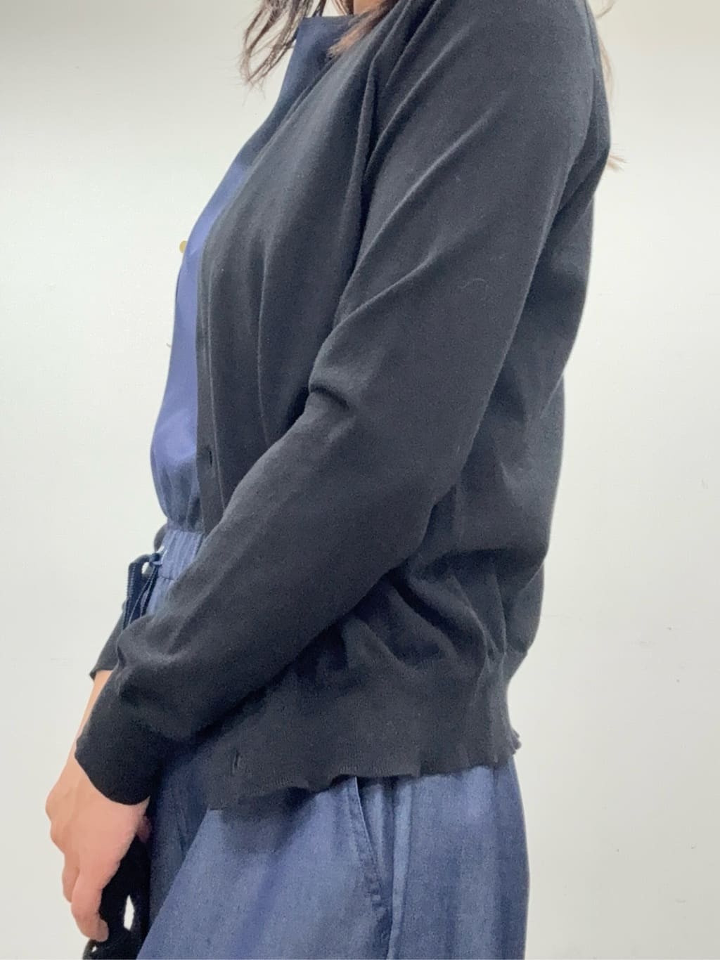 BUNさんの「DRESSTERIOR｜【ウォッシャブル】コットンシルク カーディガン」を使ったコーディネート