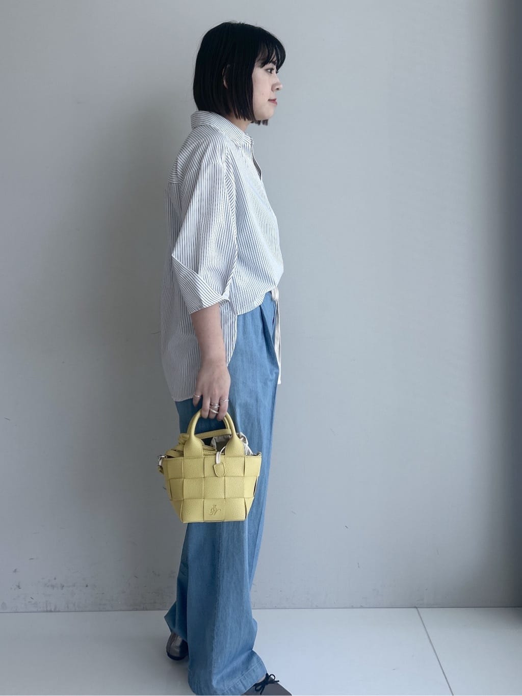 Hirokaさんの「Dessin｜【洗える】スキッパーシャツブラウス」を使ったコーディネート
