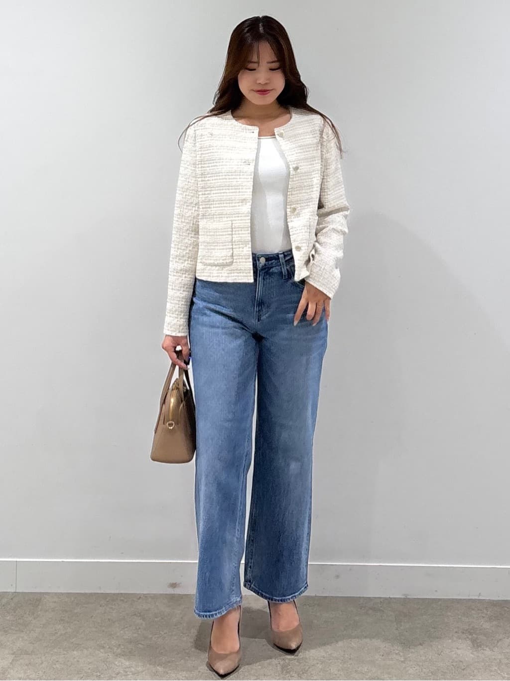 MISAKIさんの「COUP DE CHANCE｜◆【デニムパンツ】Healthy Denim／ Pink Pepper Midrise（ピンクペッパ」を使ったコーディネート