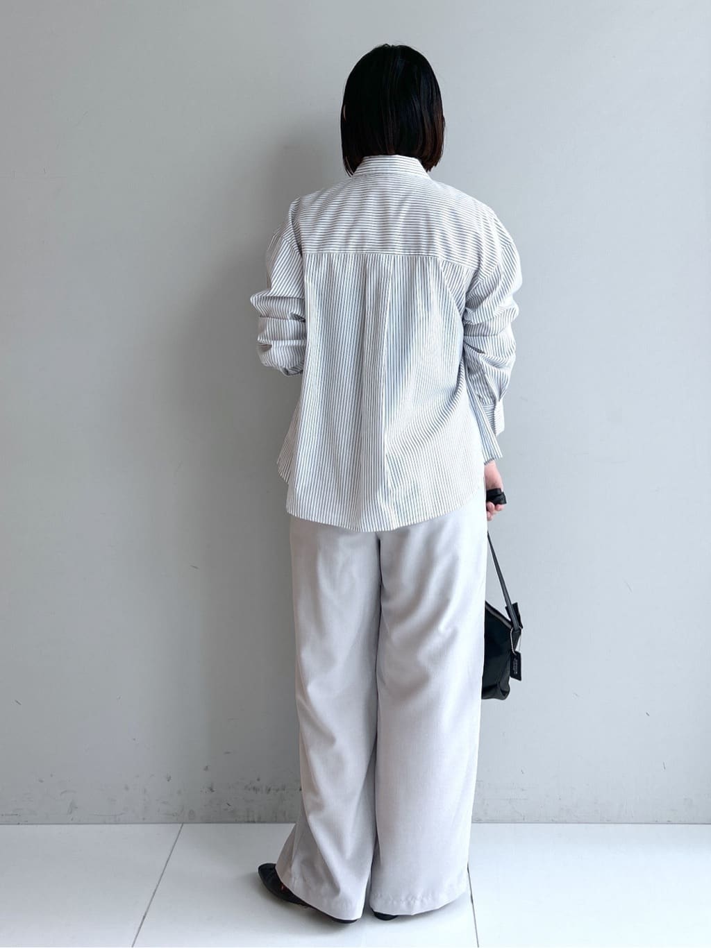Hirokaさんの「Dessin｜【洗える】フリルシャツブラウス」を使ったコーディネート