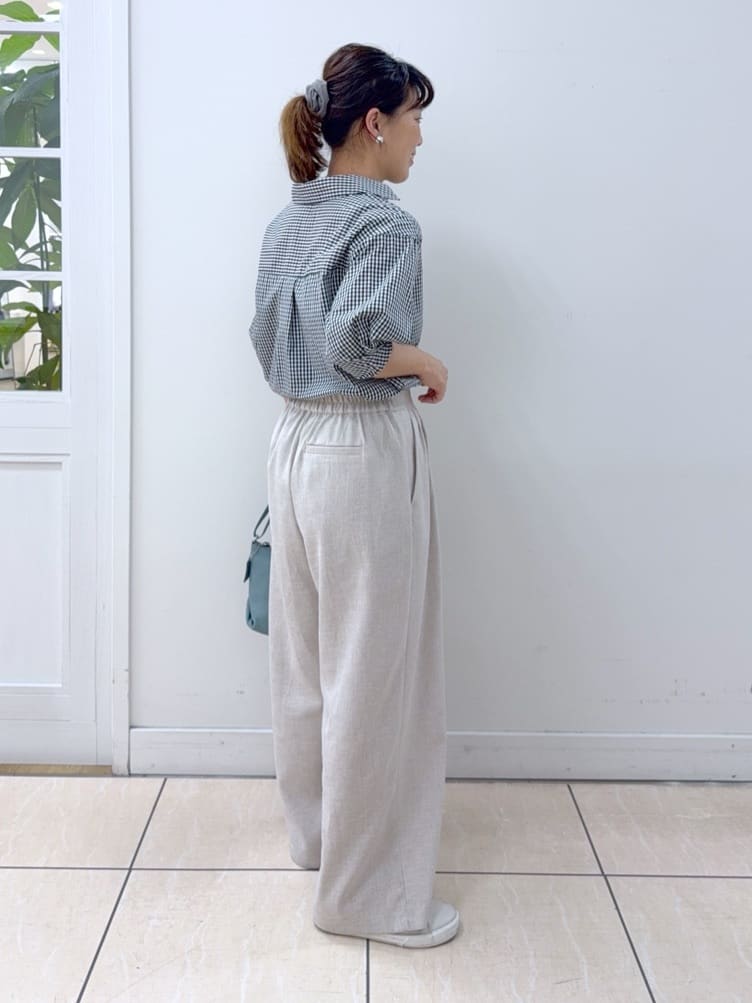 Osawaさんの「Dessin｜【洗える】スキッパーシャツブラウス」を使ったコーディネート