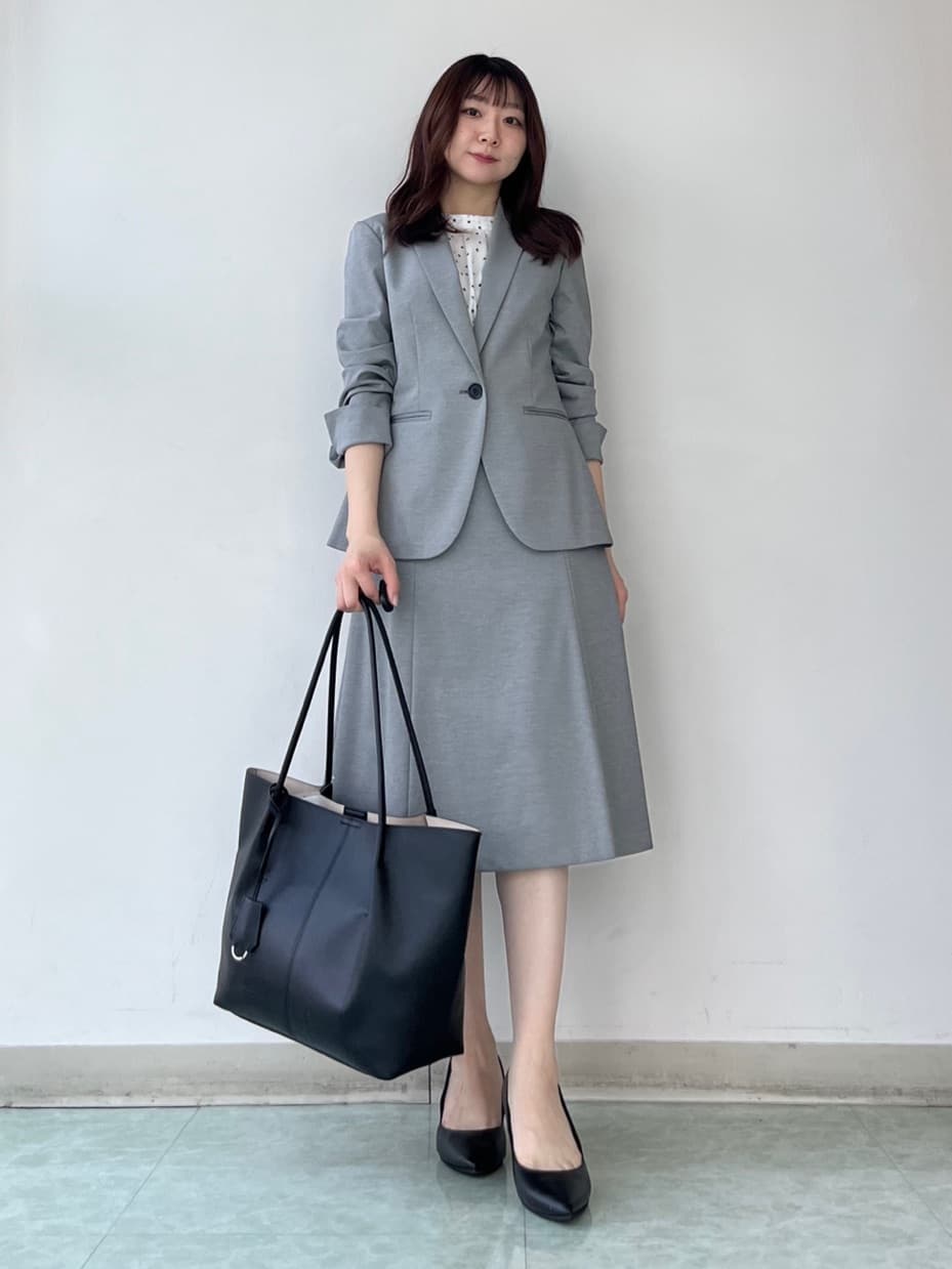KAHOさんの「UNTITLED｜【UV/接触冷感/スーツ】ジャージテーラードジャケット」を使ったコーディネート