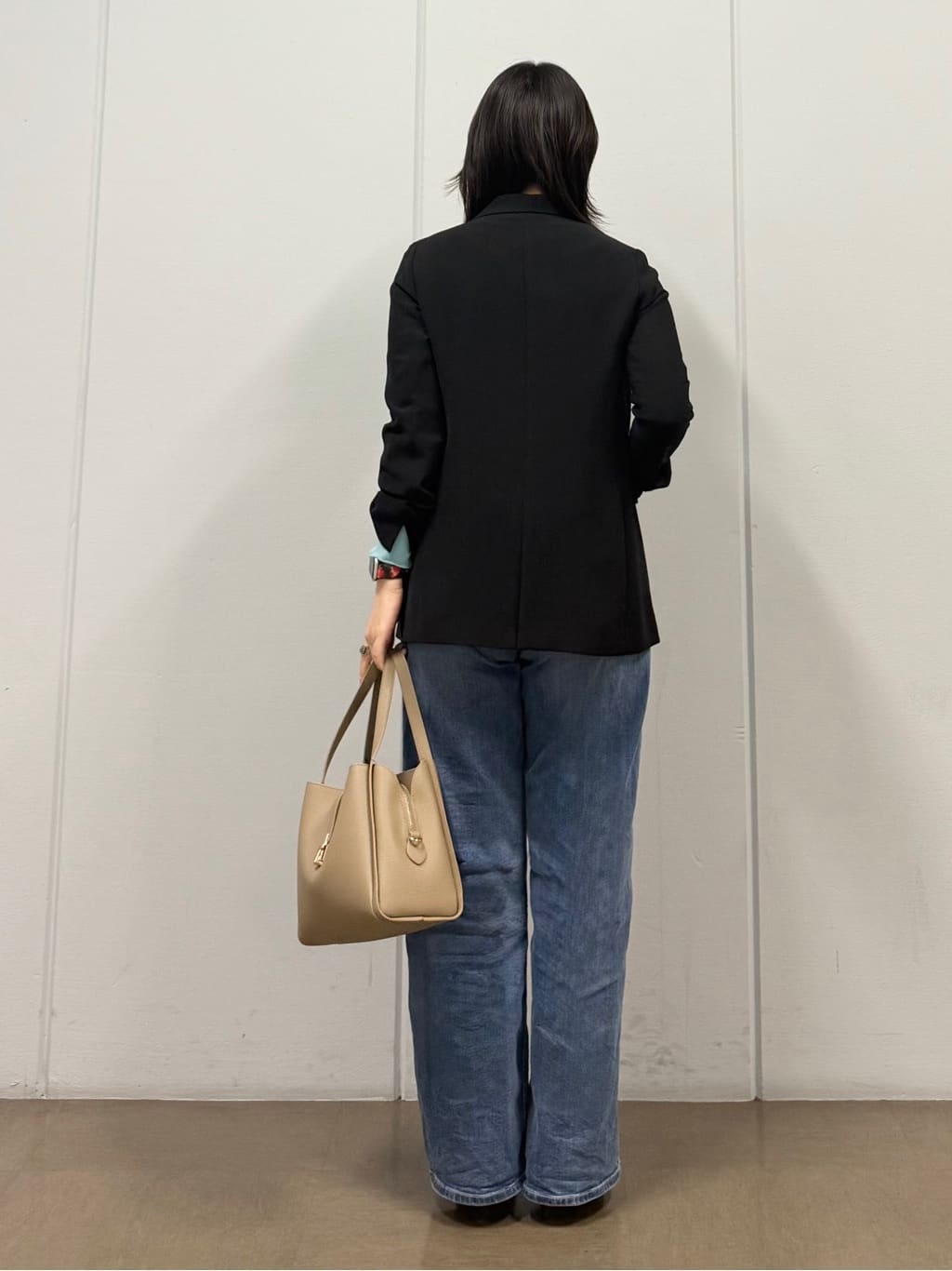 mizukiさんの「INDIVI｜【洗える／多機能／SETUP可】着る日傘ダブルジャケット」を使ったコーディネート