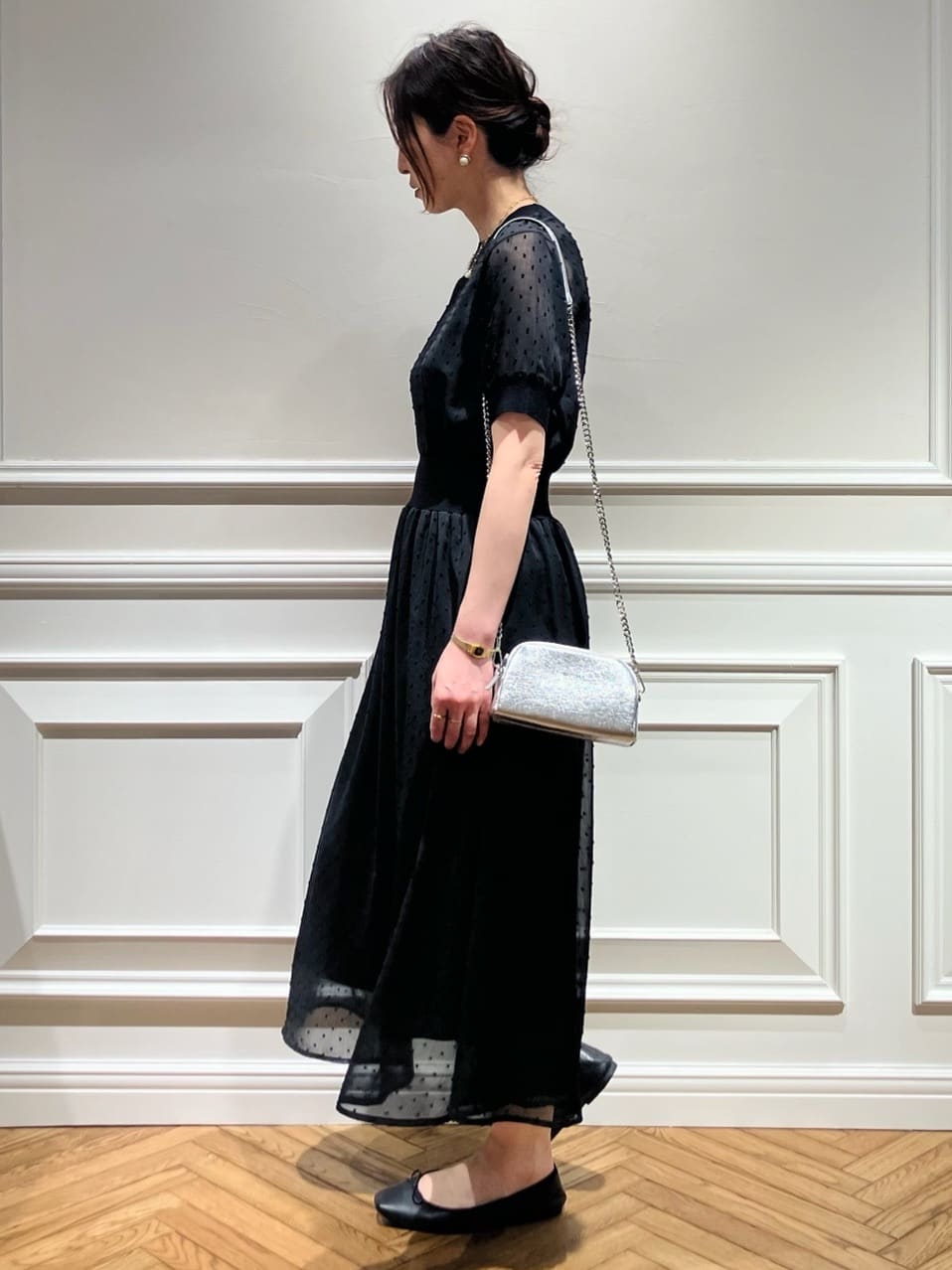 TSUKUIさんの「DRESSTERIOR｜◆ソフトレザーバレエシューズ」を使ったコーディネート