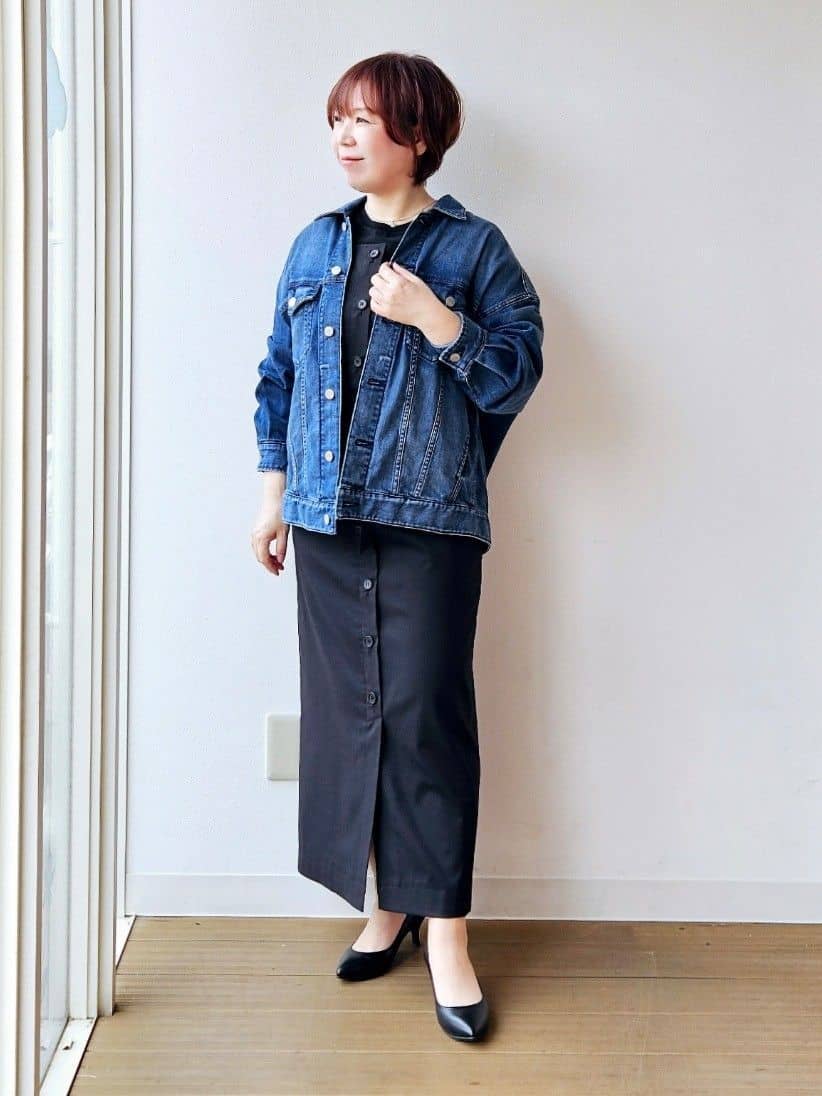 やじまさんの「UNTITLED｜【Healthy DENIM】別注Bran／デニムジャケット」を使ったコーディネート