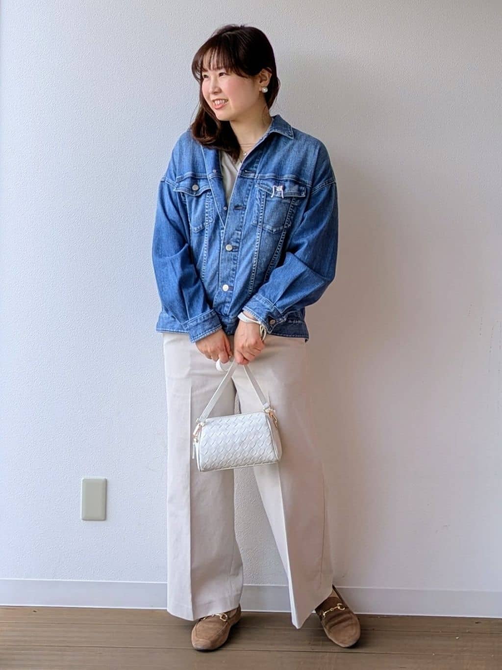 なみきさんの「UNTITLED｜【Healthy DENIM】別注Bran／デニムジャケット」を使ったコーディネート