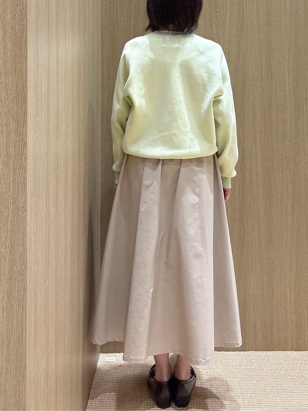 Sumiさんの「OPAQUE.CLIP｜スウェットライクニット【洗濯機OK】」を使ったコーディネート