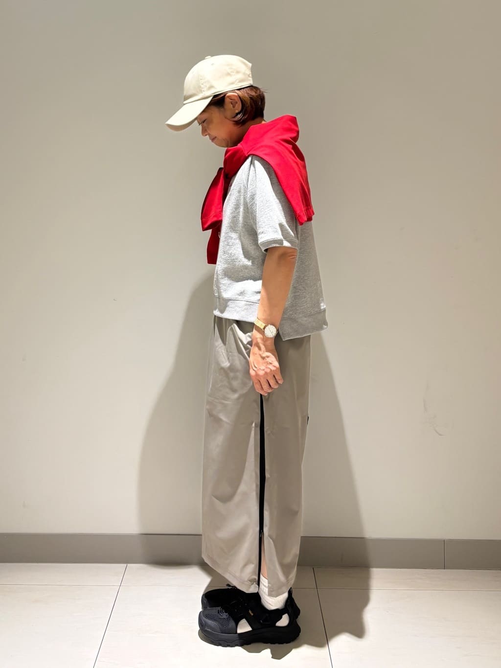 Haruさんの「Dessin｜【洗える】スナップボタンカーディガン」を使ったコーディネート