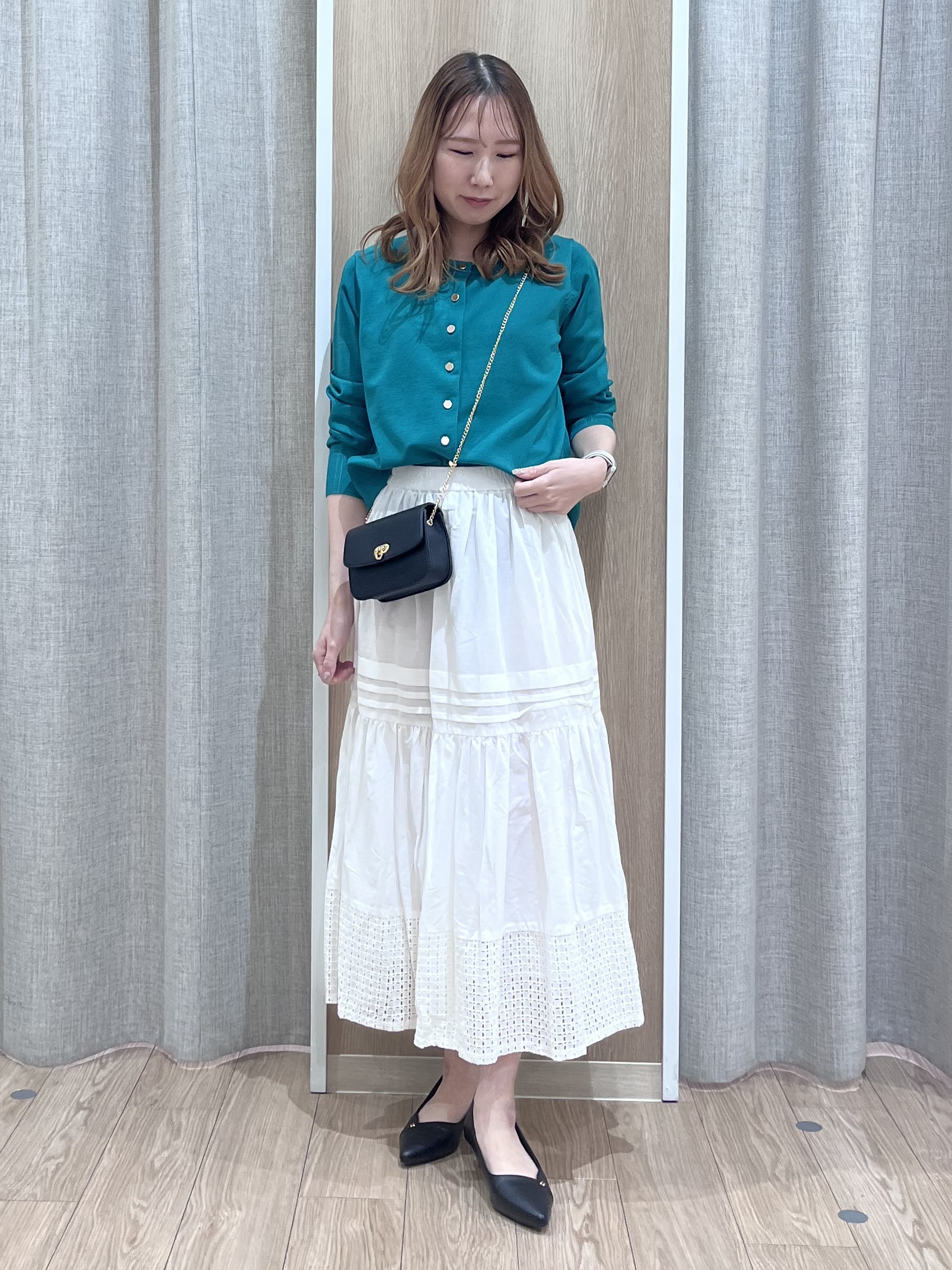 みーちゃんさんの「grove｜着心地軽やか、動きやすいストレッチデニムジャケット」を使ったコーディネート