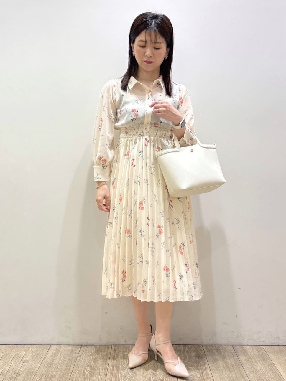 mameさんの「index｜【接触冷感／吸水速乾】ノーカラージャケット／セットアップ対応可《洗える／防シワ／ストレッチ》」を使ったコーディネート