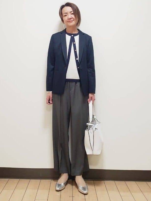 yuuさんの「Reflect｜【SS-4Lサイズ／UVカット／接触冷感】匠ジャケット／ロングテーラード」を使ったコーディネート