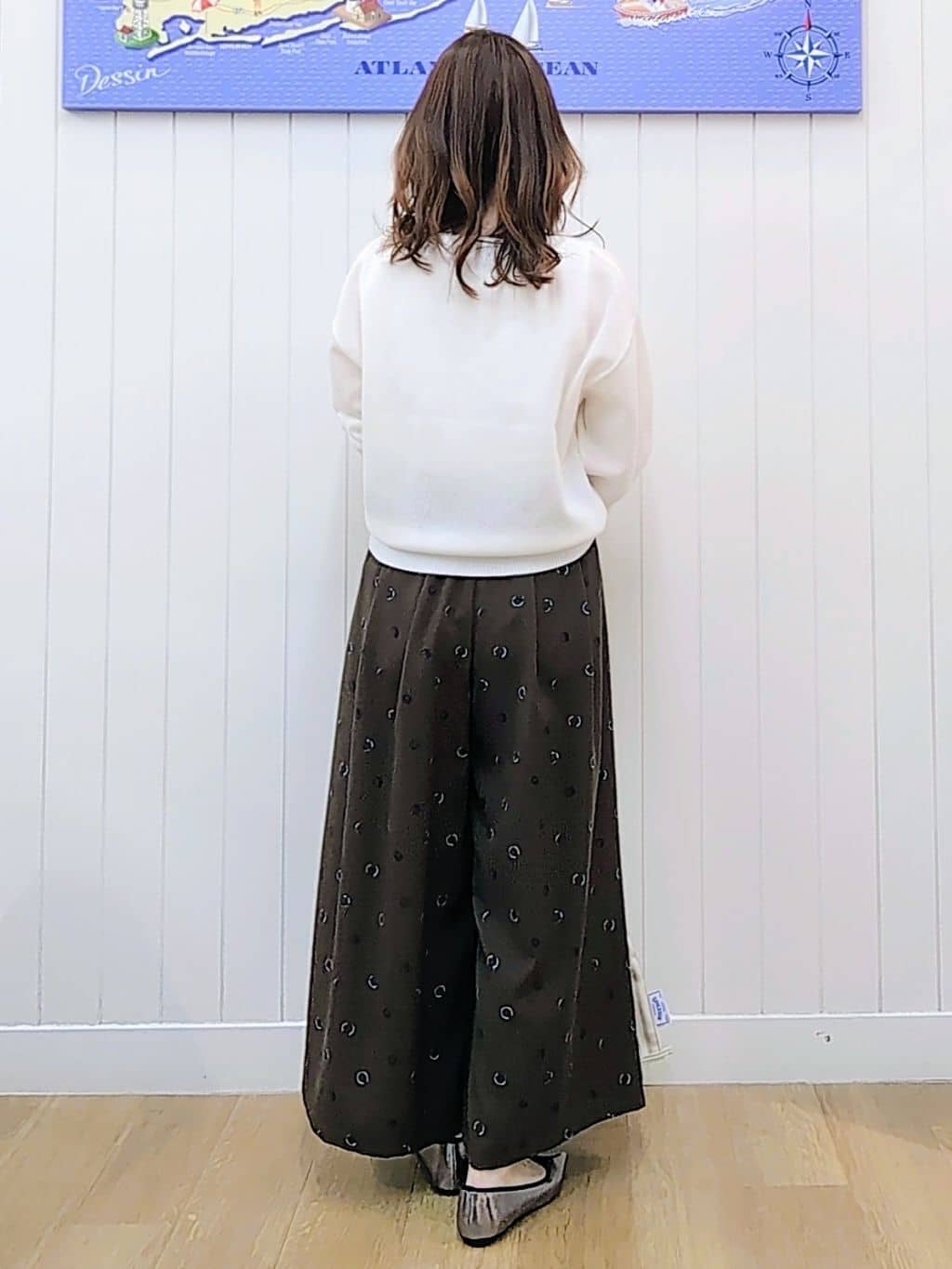 itoさんの「Dessin｜【洗える】シアーリラックスニット」を使ったコーディネート