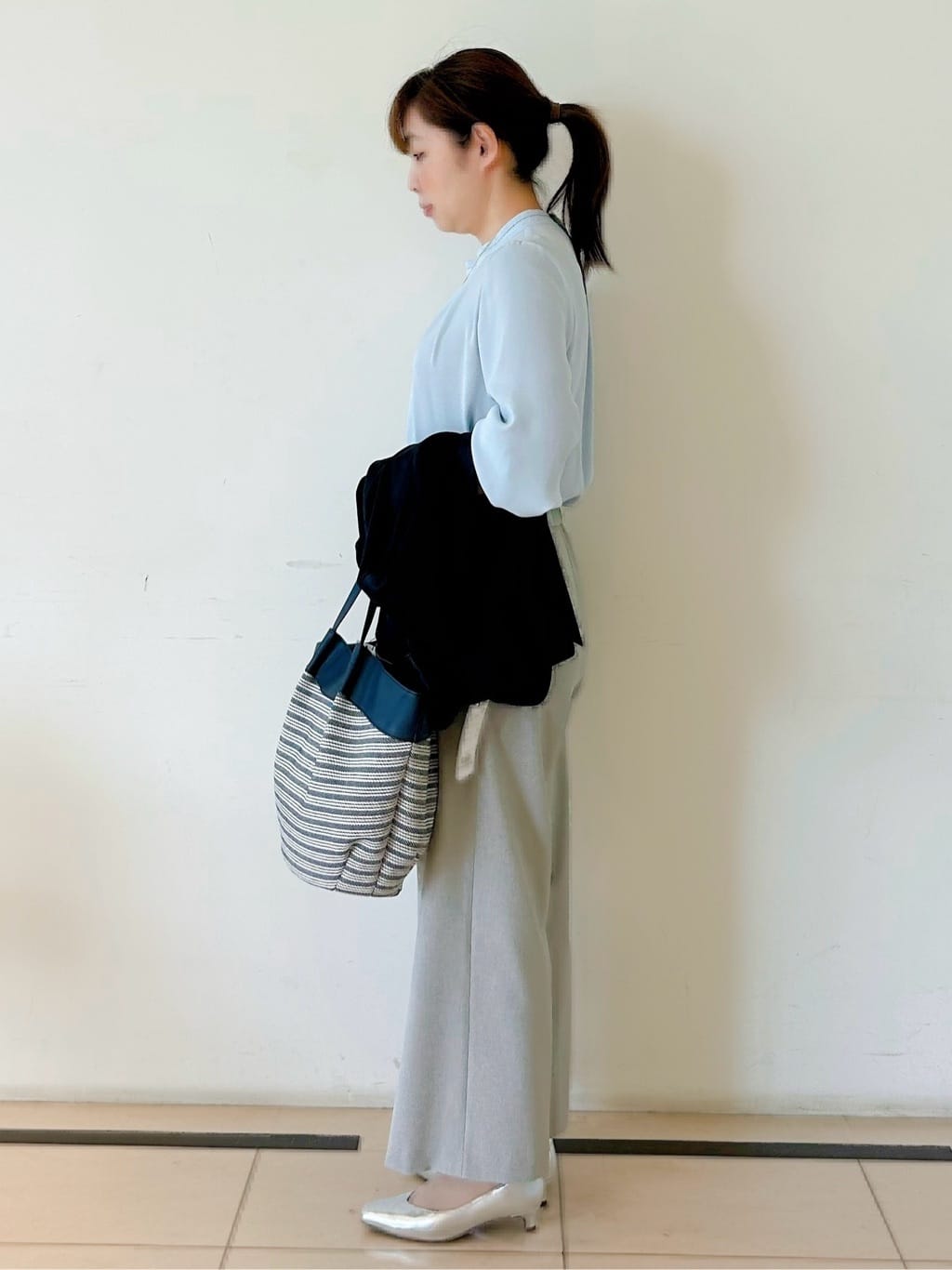 ひーさんの「Reflect｜【SS-4Lサイズ／UVカット／接触冷感】匠ジャケット／ロングテーラード」を使ったコーディネート